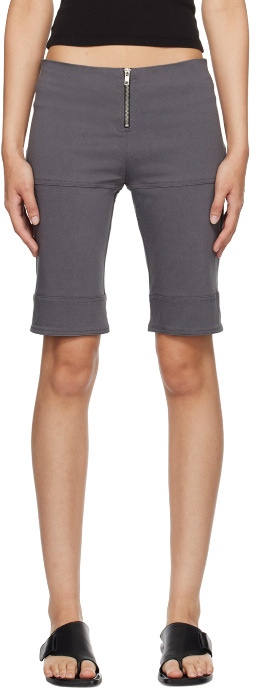 Gray Diana Shorts
