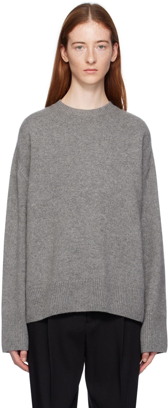 Teurn Studios Ssense Exclusive Gray Sally Sweater In Grey