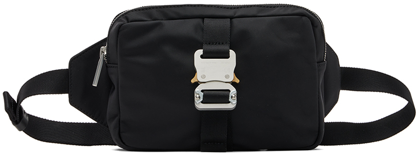 1017 ALYX 9SM: Black X Belt Bag | SSENSE
