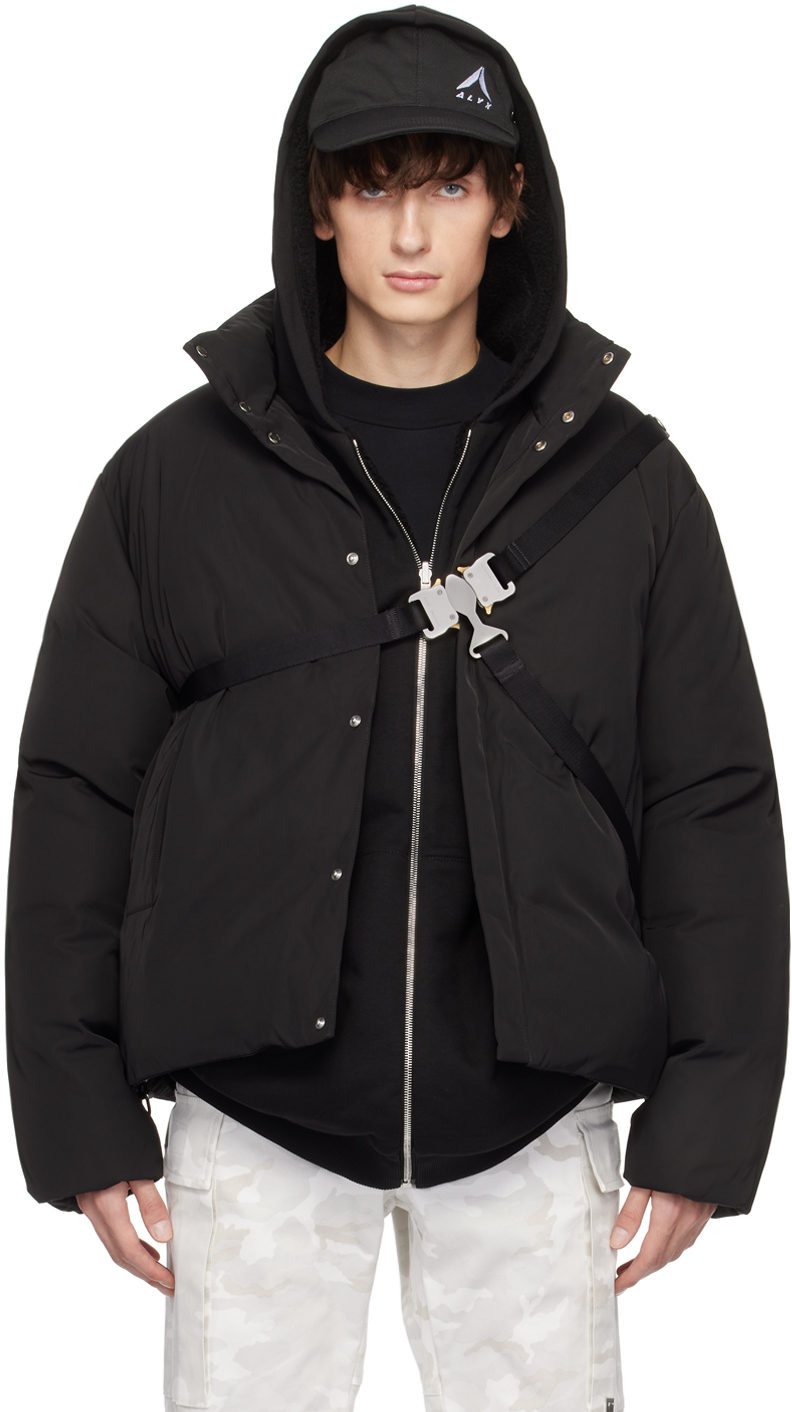 Shop Alyx Black Tricon Puffer Jacket In Blk0001 Black