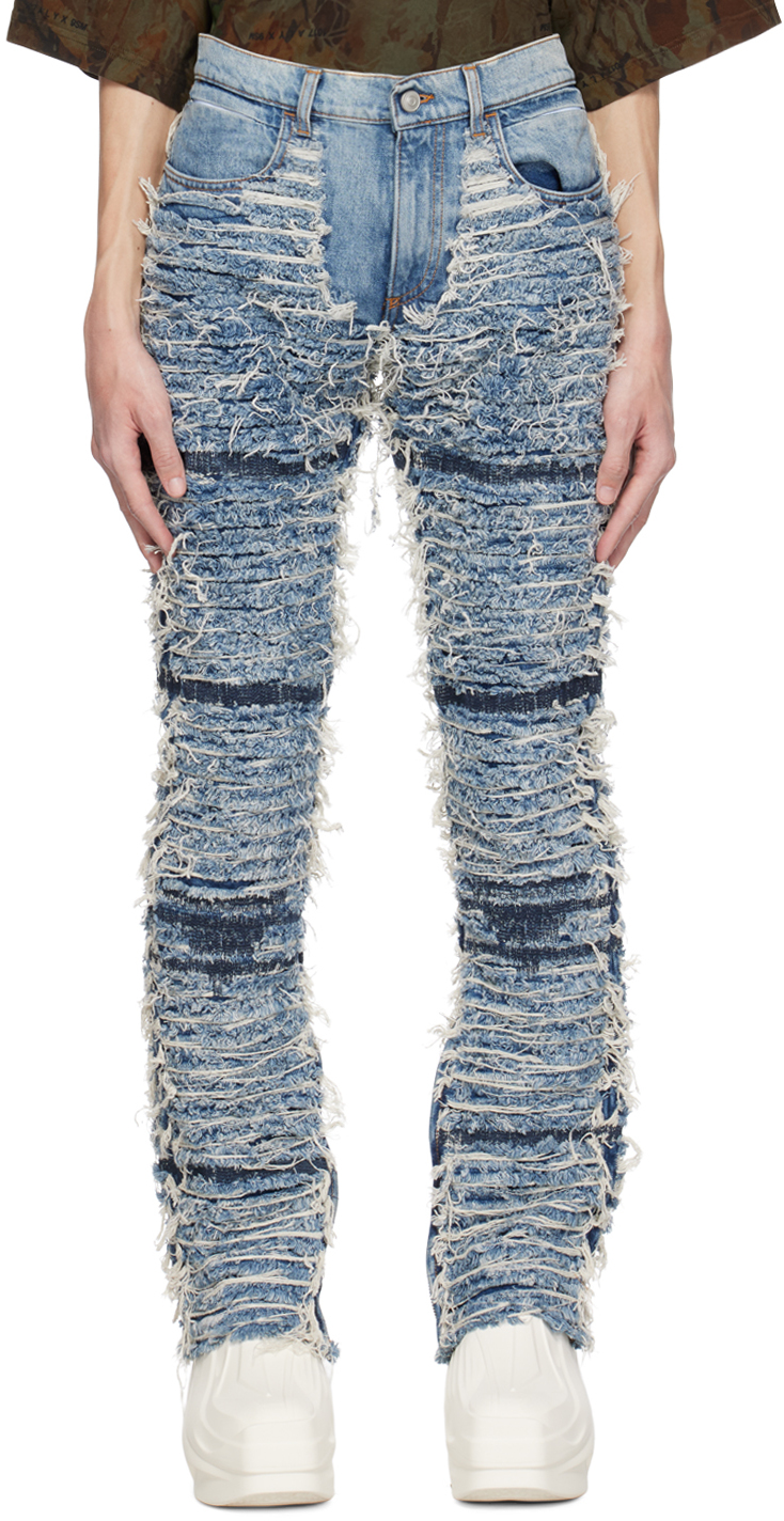 Blue Blackmeans Edition Jeans by 1017 ALYX 9SM on Sale