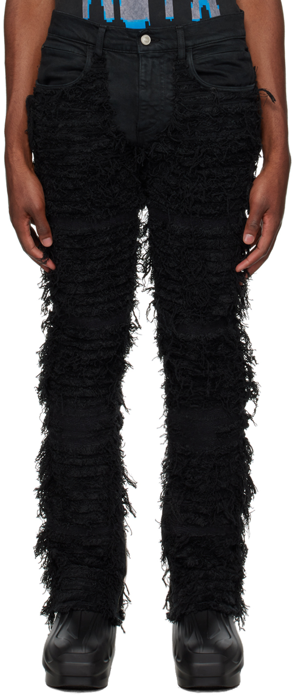 1017 ALYX 9SM: Black Blackmeans Edition Jeans | SSENSE