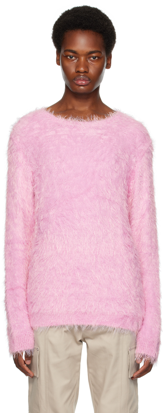 1017 ALYX 9SM: Pink Crewneck Sweater | SSENSE UK