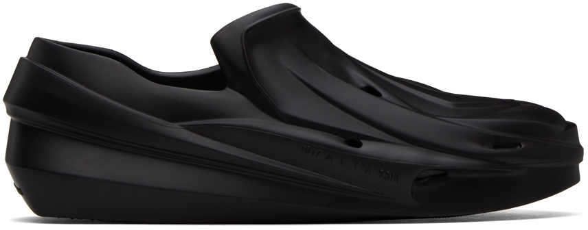 1017 ALYX 9SM: Black Mono Slip-On Sneakers | SSENSE