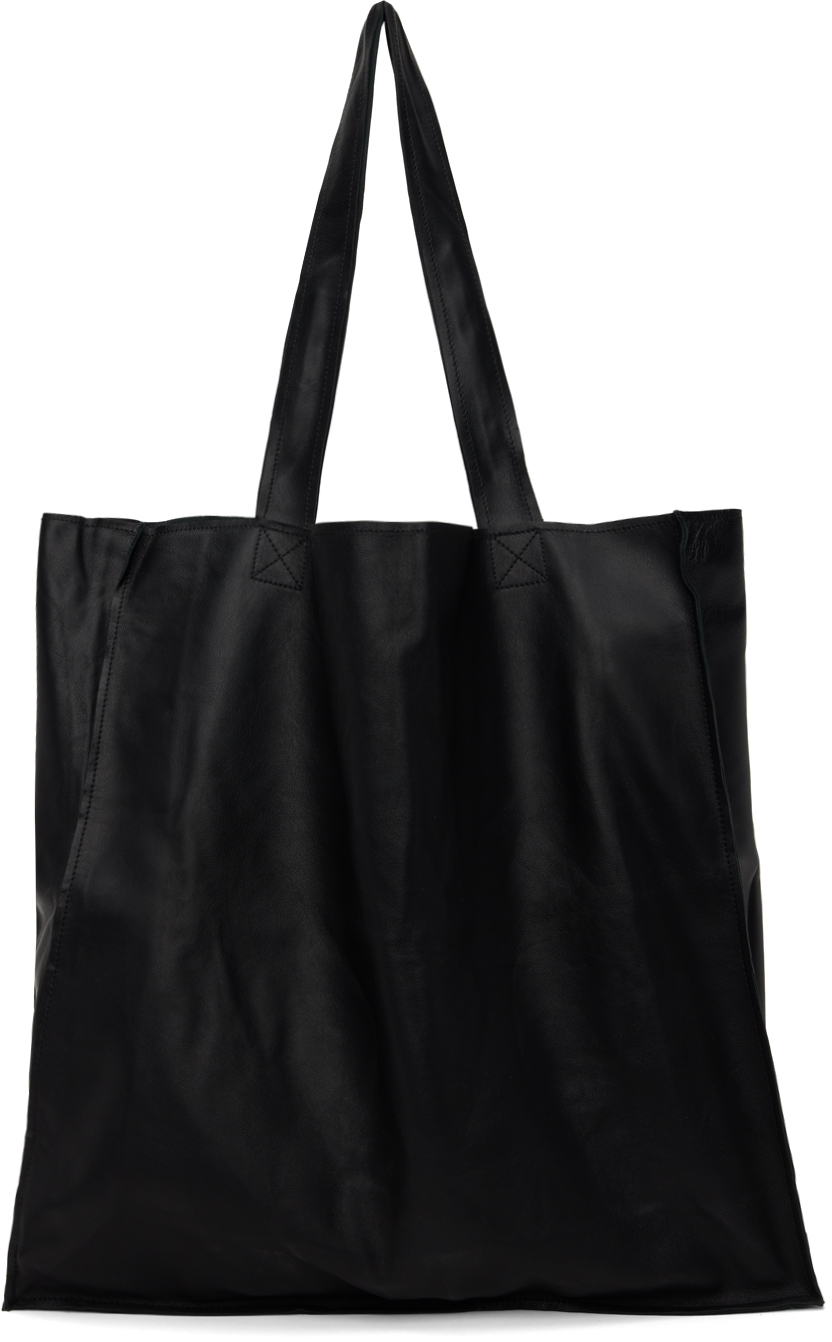 BIG BIRTHDAY BAG, BLACK LAMBSKIN – Maryam Nassir Zadeh