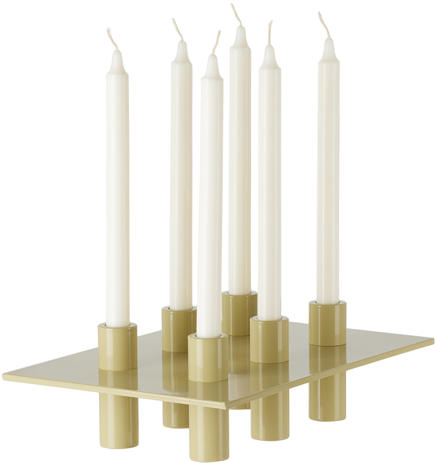 NIKO JUNE GREEN P-L 06 CANDLE HOLDER 
