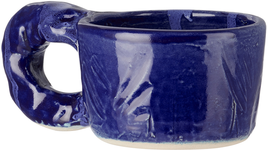 Niko June Navy Studio Cup Mug In Dark Blue