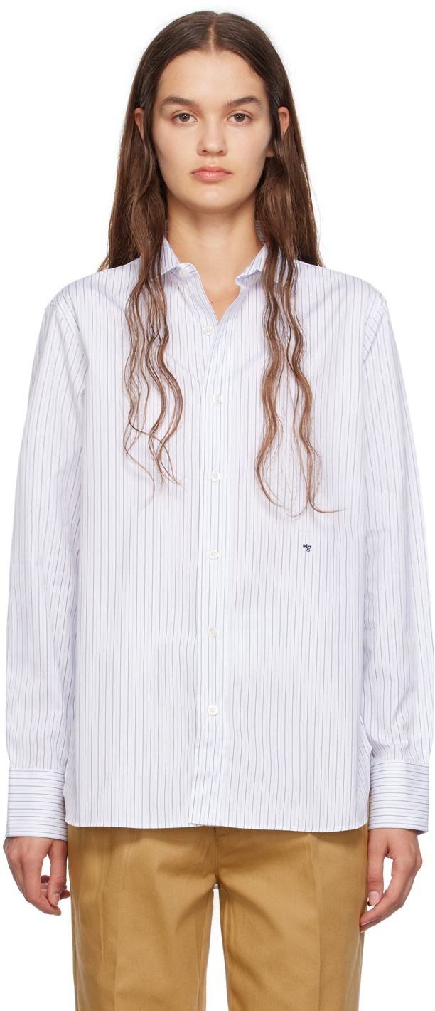 HommeGirls: White Classic Shirt | SSENSE UK