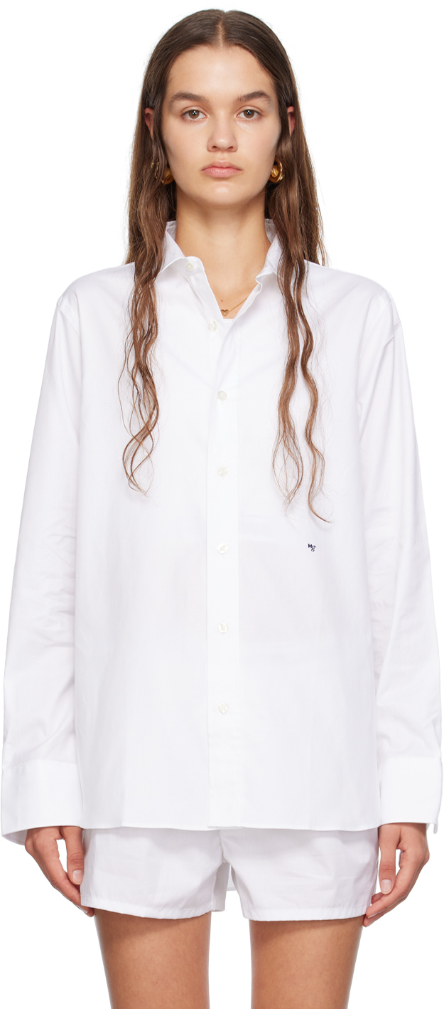 HommeGirls: White Classic Shirt | SSENSE Canada
