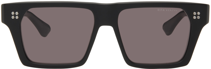 Dita: Black Venzyn Sunglasses | SSENSE