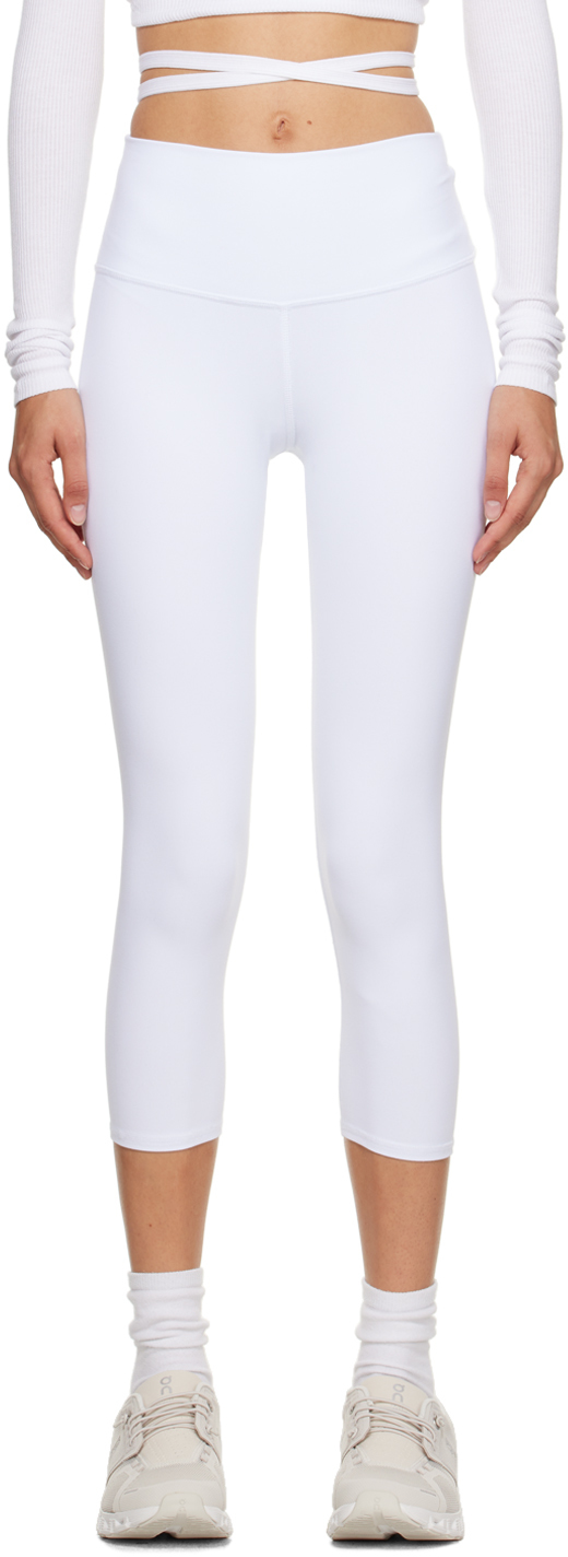 White Airbrush Leggings by Alo on Sale