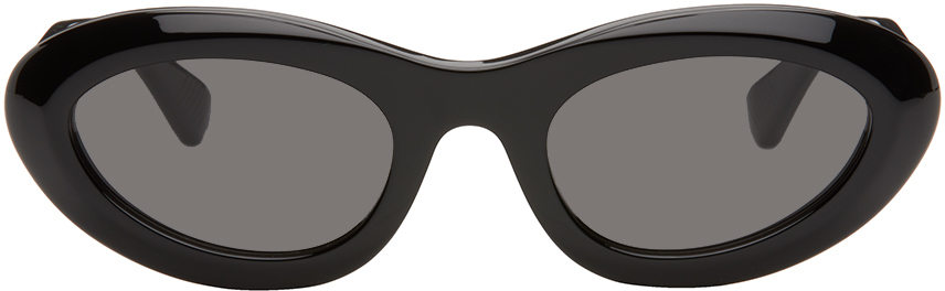 Buy Bottega Veneta Sunglasses 'Semi Shiny Solid Black' - BV1086S
