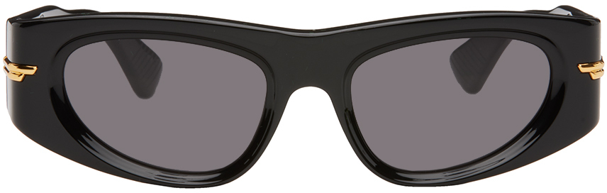 Black Oval Sunglasses
