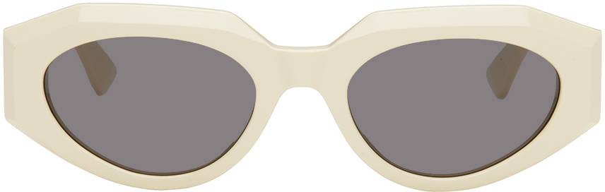 Bottega Veneta Yellow Soft Cat Eye Sunglasses