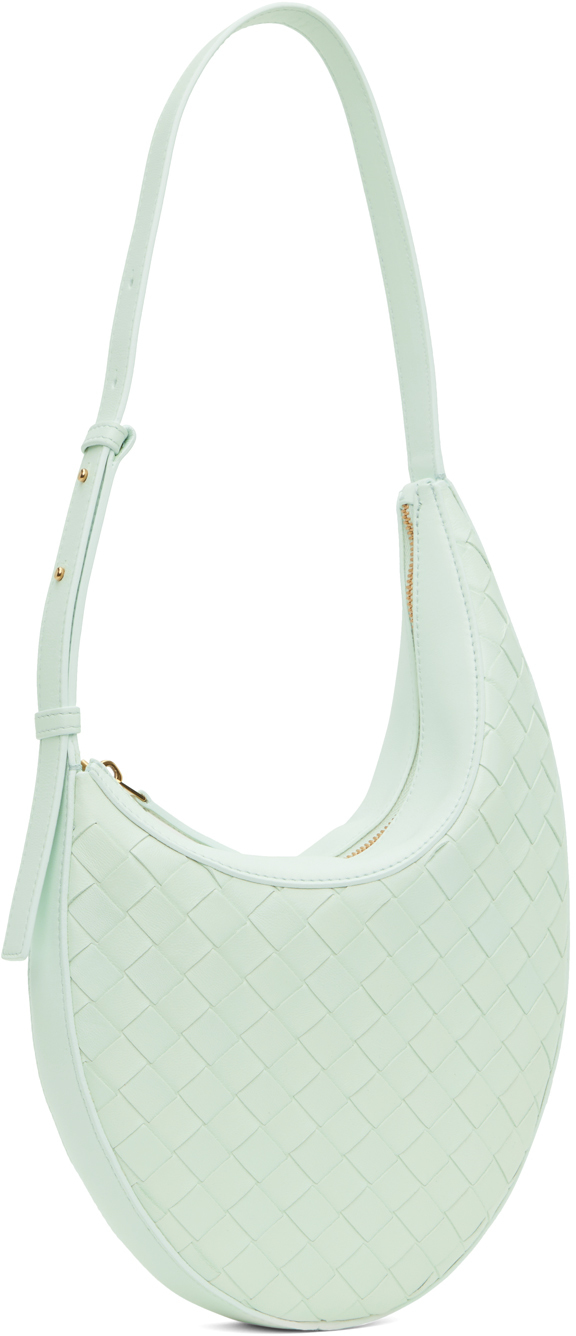 Bottega Veneta Blue Small Drop Bag In 1824 Glacier Muse Br