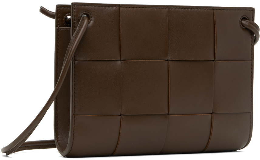Bottega Veneta Brown Mini Cassette Bag In 2016 Light Brown Gol