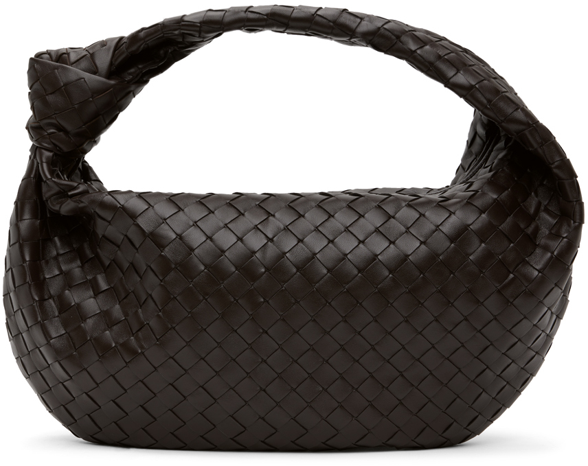 Jodie leather handbag Bottega Veneta Brown in Leather - 30838740