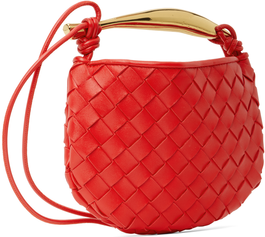 Bottega Veneta Sardine Intrecciato Crossbody Bag In 6459 Vernis Muse Bra