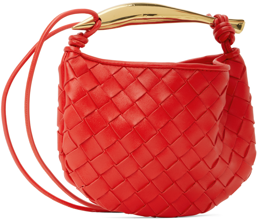 Bottega Veneta Sardine Intrecciato Crossbody Bag In 6459 Vernis Muse Bra