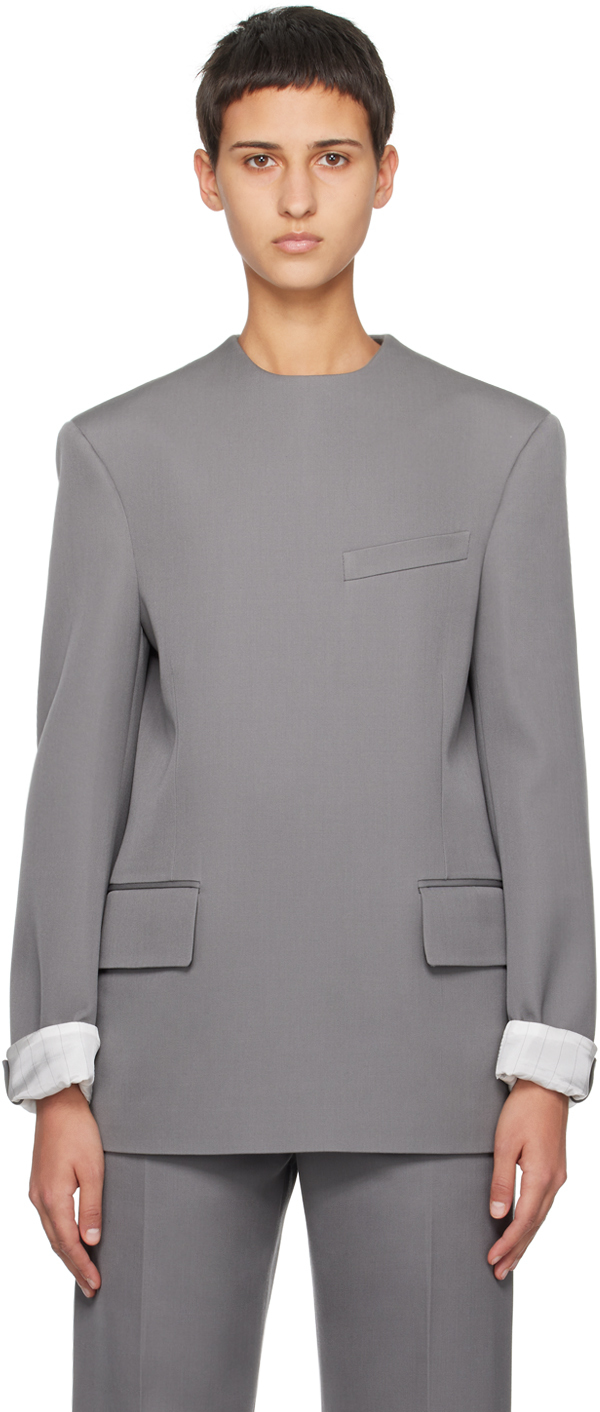 Gray Compact Jacket