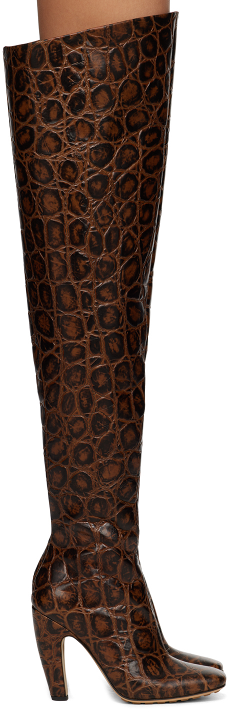 Brown Canalazzo Over-The-Knee Boot