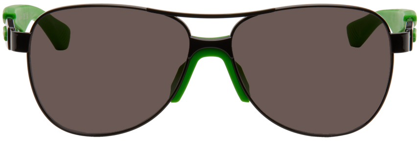Bottega Veneta Sunglasses In Black-black-grey