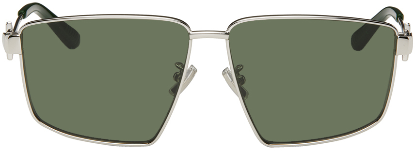 Silver Square Sunglasses