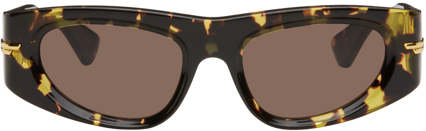 Tortoiseshell Oval Sunglasses