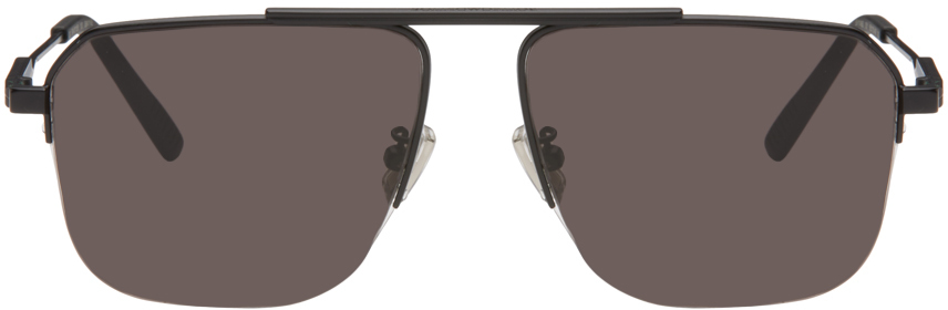 Bottega Veneta Black Square Sunglasses