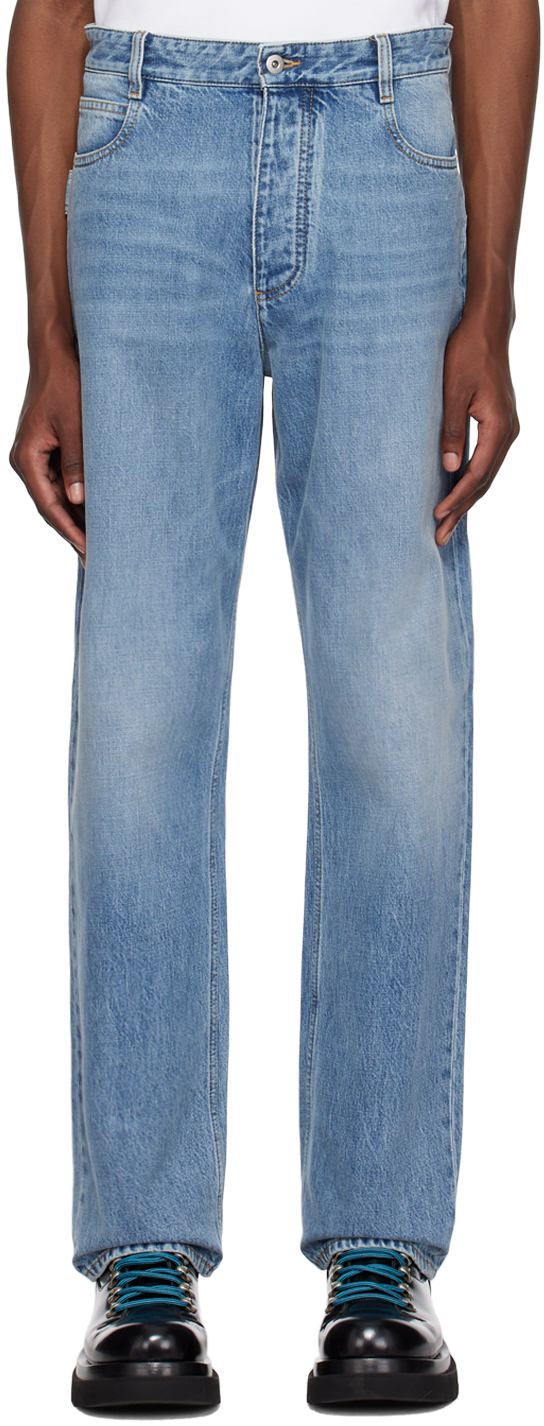 Bottega Veneta Blue 5-Pocket Jeans