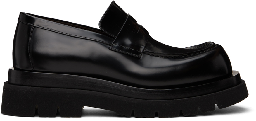 Black Lug Loafer
