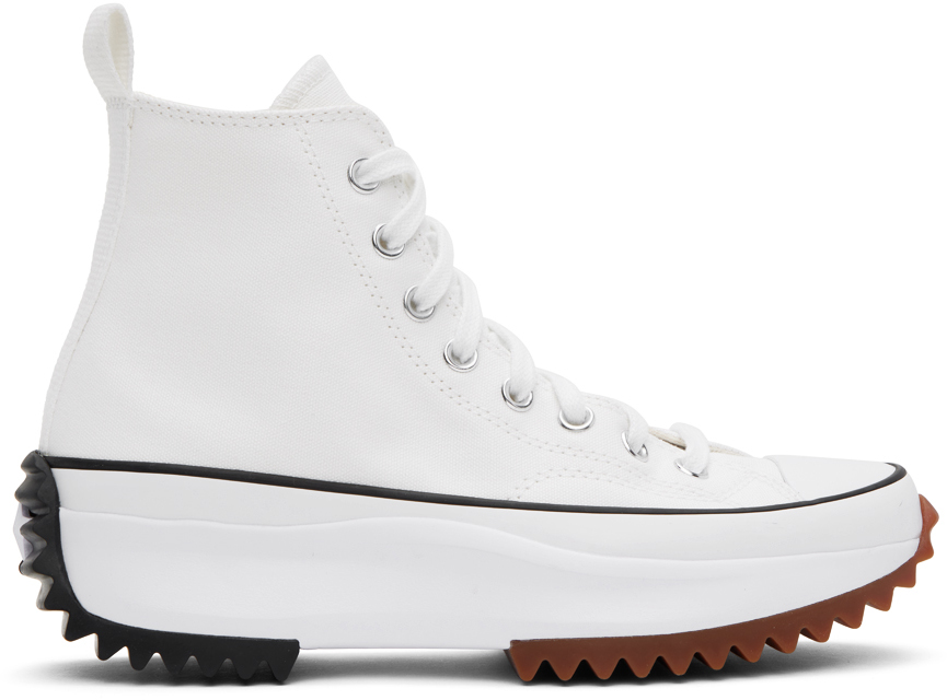 White Run Star Hike High Top Sneakers