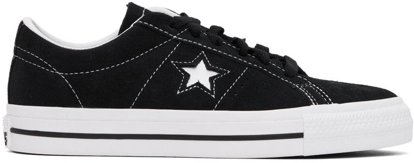 CONVERSE BLACK ONE STAR PRO SNEAKERS