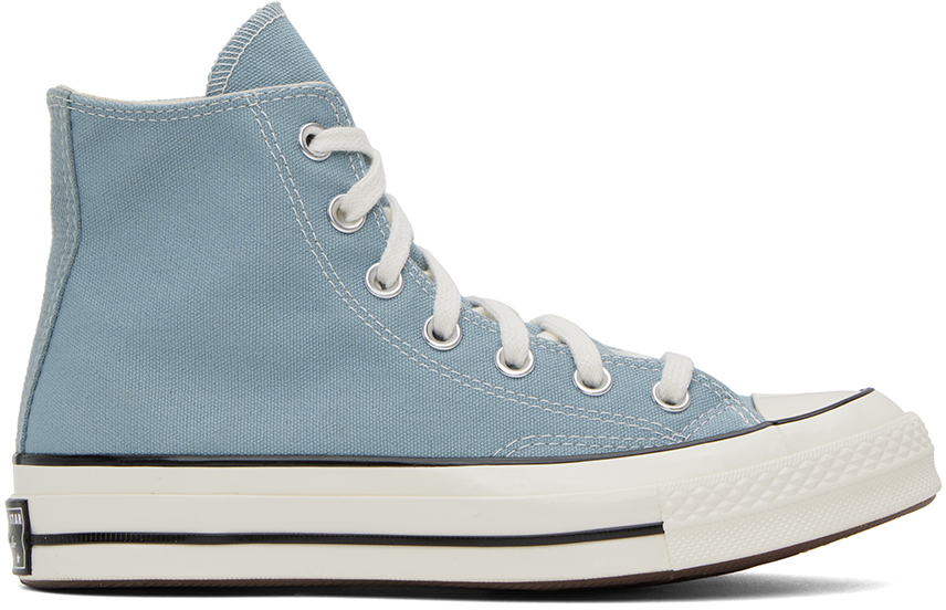 Blue Chuck 70 High Top Sneakers by Converse on Sale