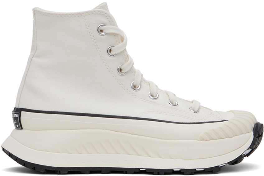 Shop Converse White Chuck 70 At-cx Sneakers In Vintage White/egret/