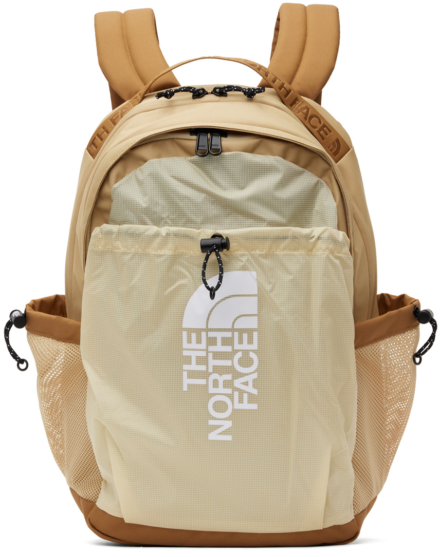 The North Face: Beige Bozer Backpack | SSENSE UK