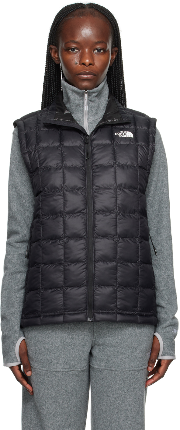 Shop The North Face Black Thermoball Eco Vest In Jk3 Tnf Black