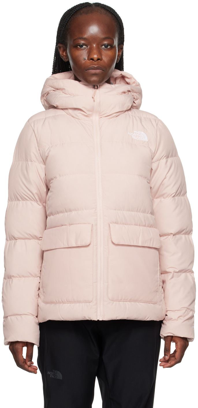 The North Face Pink Gotham Down Jacket In Lk6 Pink Moss