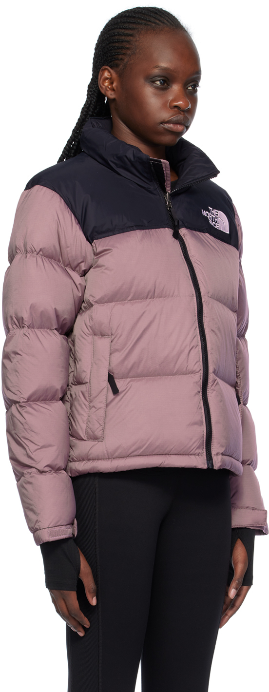 The North Face Black & Purple 1996 Retro Nuptse Down Jacket | Smart Closet