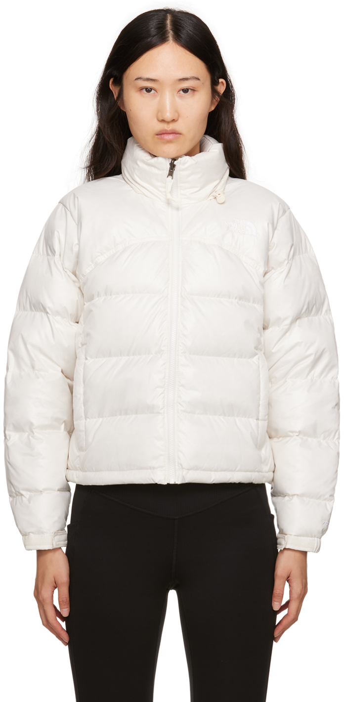The North Face Off-white 2000 Retro Nuptse Down Jacket In N3n Gardenia White