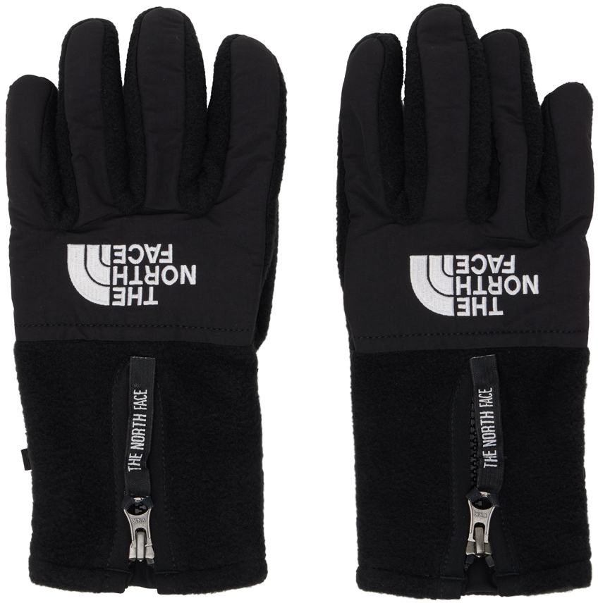 The North Face: Black Denali Etip Gloves | SSENSE