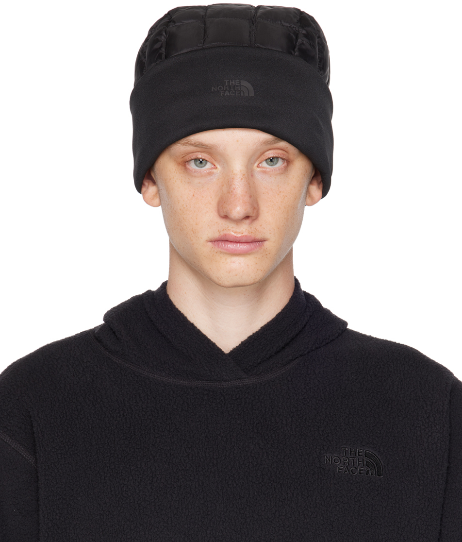 The North Face: Black ThermoBall Beanie | SSENSE UK