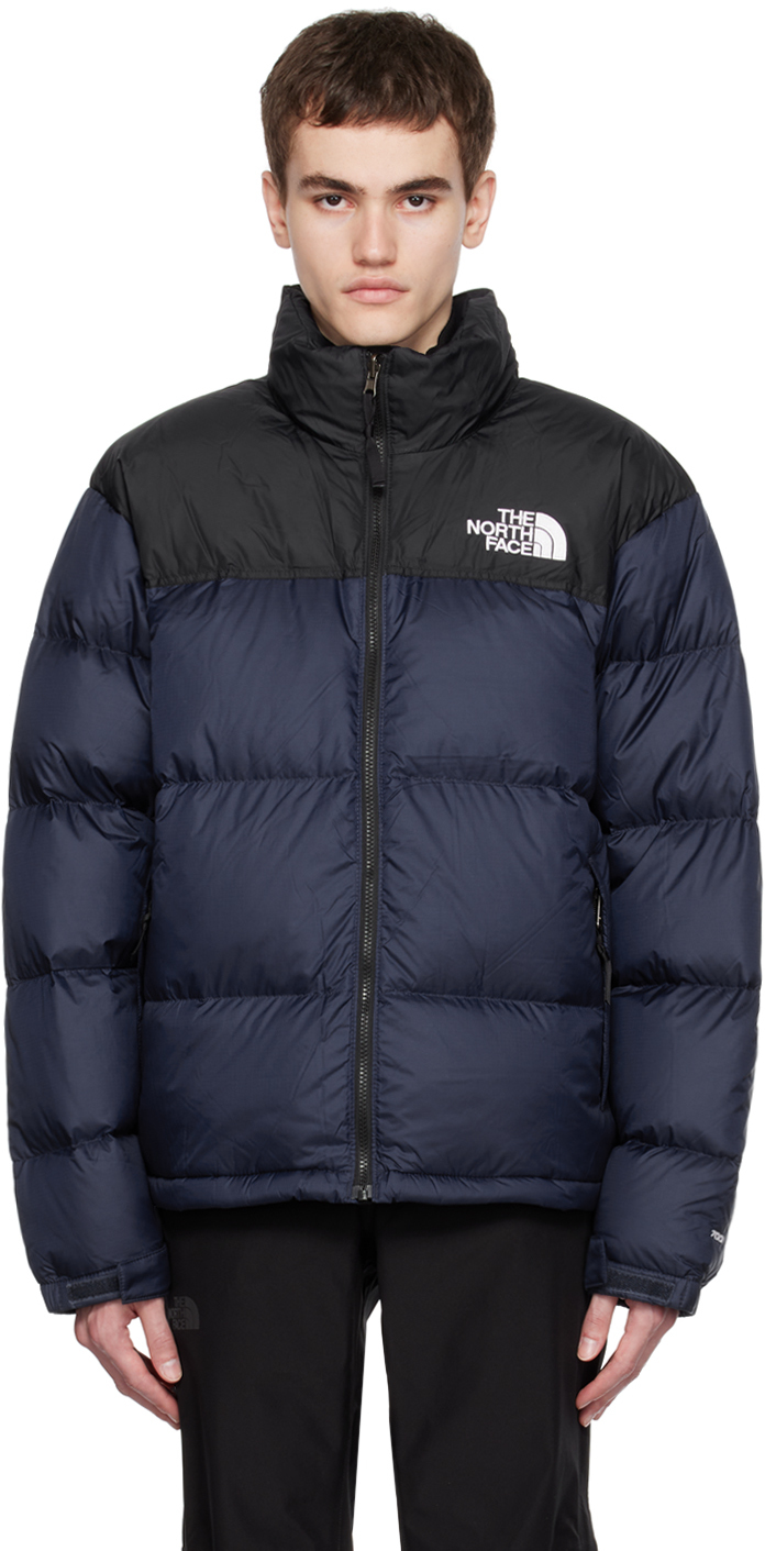 Navy & Black 1996 Retro Nuptse Down Jacket