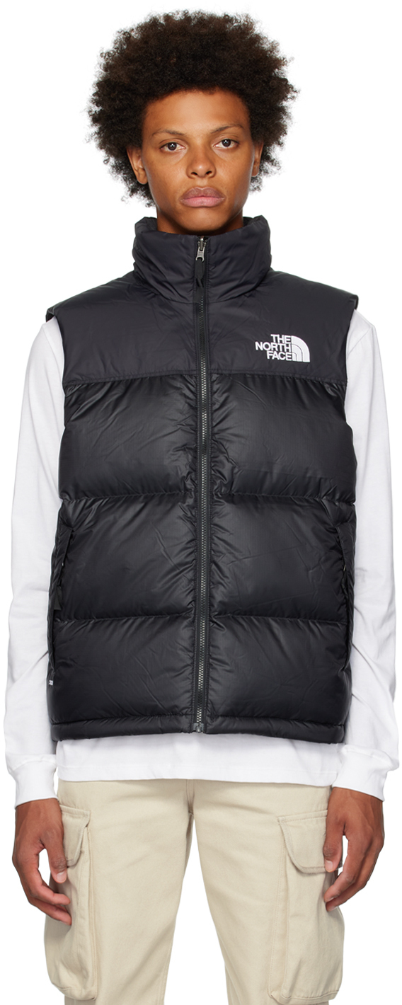 Shop The North Face Black 1996 Retro Nuptse Down Vest In Le4 Recycled Tnf Bla
