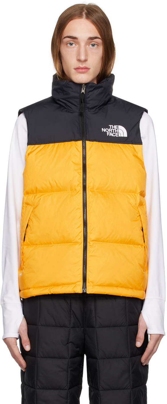 The North Face: Black & Yellow 1996 Retro Nuptse Down Vest