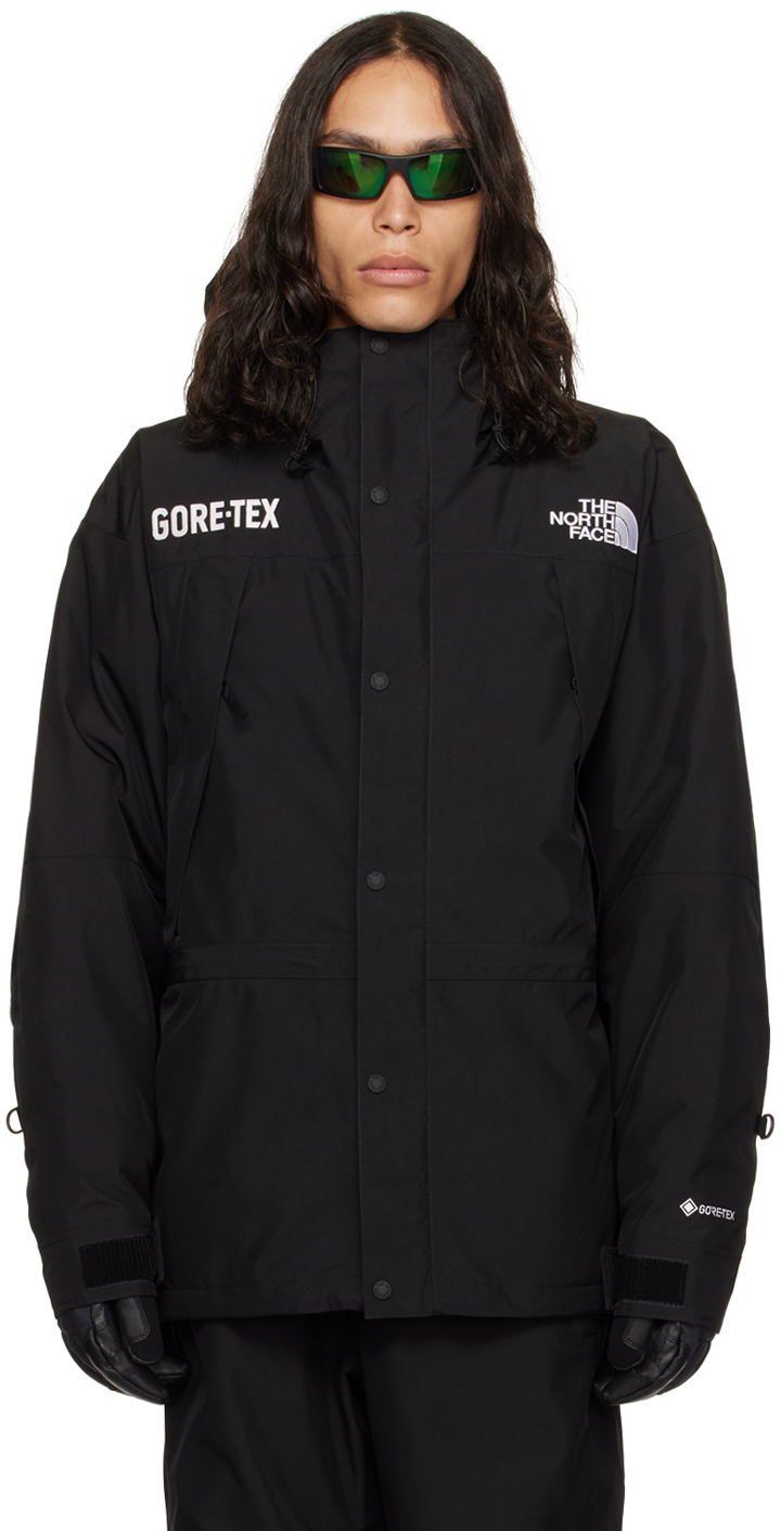 The North Face: Black GTX Mountain Down Jacket | SSENSE