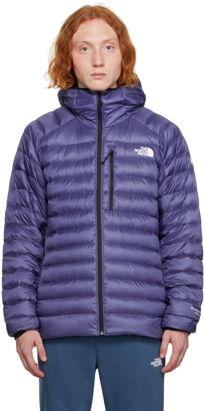 The North Face: Blue Breithorn Down Jacket | SSENSE