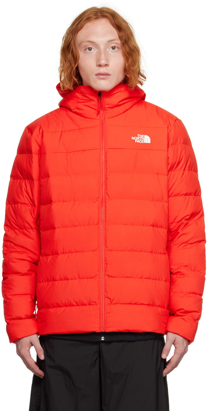 The North Face: Red Aconcagua 3 Down Jacket | SSENSE Canada