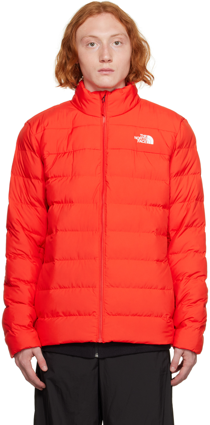 Red Aconcagua 3 Down Jacket by The North Face on Sale