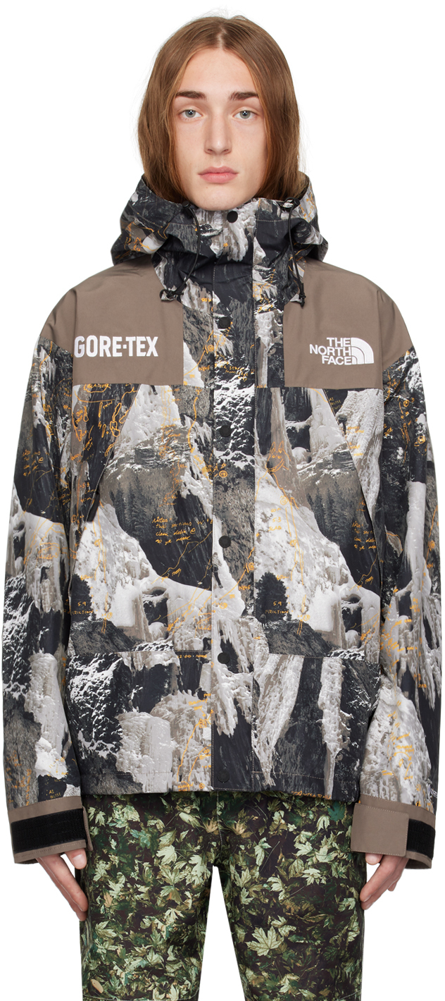 The North Face: Gray GTX Mountain Jacket | SSENSE Canada
